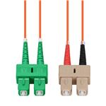 Picture of 75m ASC to SC Orange OM1 Duplex LSZH MMF Fiber Patch Cable