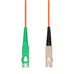 Picture of 7m ASC to SC Orange OM2 Simplex OFNR (Riser-Rated) Fiber Patch Cable