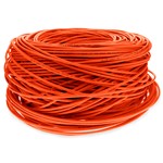 Picture of 1000ft Non-Terminated Orange CAT 6 Shielded PVC Bulk Cable
