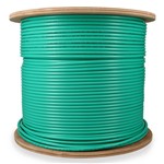 Picture of 1000ft Non-Terminated Green CAT 6A Shielded Plenum-Rated Bulk Cable