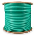Picture of 1000ft Non-Terminated Green CAT 6A Shielded Plenum-Rated Bulk Cable