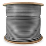 Picture of 1000ft Non-Terminated Gray CAT 6A Shielded Plenum-Rated Bulk Cable