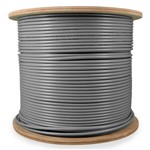 Picture of 1000ft Non-Terminated Gray CAT 6A Shielded Plenum-Rated Bulk Cable