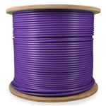 Picture of 1000ft Non-Terminated Purple CAT 6A Shielded Plenum-Rated Bulk Cable
