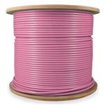 Picture of 1000ft Non-Terminated Pink CAT 6A Shielded Plenum-Rated Bulk Cable