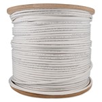 Picture of 1000ft Non-Terminated White CAT 6A PVC Bulk Cable