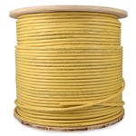 Picture of 1000ft Non-Terminated Yellow CAT 6A PVC Bulk Cable