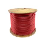 Picture of 1000ft Non-Terminated Red CAT 6A Plenum-Rated Bulk Cable