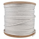Picture of 500ft Non-Terminated White CAT 6A PVC Bulk Cable