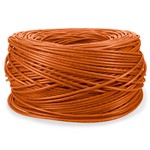 Picture of 1000ft Non-Terminated Orange CAT 6 Plenum-Rated Bulk Cable TAA