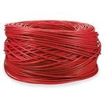 Picture of 1000ft Non-Terminated Red CAT 6 Plenum-Rated Bulk Cable TAA