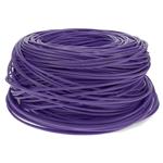Picture of 1000ft Non-Terminated Purple CAT 6 Shielded PVC Bulk Cable