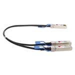 Picture of Arista Networks® to MSA Compatible TAA 100GBase-CU DSFP to 2xSFP56 Direct Attach Cable (Passive Twinax, 3m)
