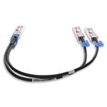 Picture of Arista Networks® to Nvidia® Compatible TAA 100GBase-CU DSFP to 2xSFP56 Direct Attach Cable (Passive Twinax, 0.5m)