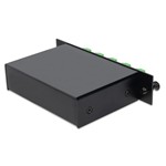 Picture of 4+3 Channel LGX DWDM Mux/Demux C20–C23 with OTDR, Test Tx/Rx, Upgrade, and Express Ports, LC/APC Connectors.