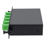 Picture of 4+3 Channel LGX DWDM Mux/Demux C24–C27 with OTDR, Test Tx/Rx, Upgrade, and Express Ports, LC/APC Connectors.