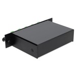 Picture of 4+3 Channel LGX DWDM Mux/Demux C24–C27 with OTDR, Test Tx/Rx, Upgrade, and Express Ports, LC/APC Connectors.