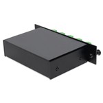 Picture of 4+3 Channel LGX DWDM Mux/Demux C44–C47 with OTDR, Test Tx/Rx, Upgrade, and Express Ports, LC/APC Connectors