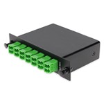 Picture of 8+3 Channel LGX DWDM Mux/Demux C32–C39 with OTDR, Test Tx/Rx, Upgrade, and Express Ports, LC/APC Connectors