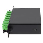 Picture of 8+3 Channel LGX DWDM Mux/Demux C32–C39 with OTDR, Test Tx/Rx, Upgrade, and Express Ports, LC/APC Connectors