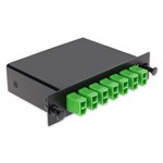 Picture of 8+3 Channel LGX DWDM Mux/Demux C32–C39 with OTDR, Test Tx/Rx, Upgrade, and Express Ports, LC/APC Connectors