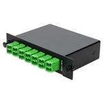 Picture of 8+3 Channel LGX DWDM Mux/Demux C40–C47 with OTDR, Test Tx/Rx, Upgrade, and Express Ports, LC/APC Connectors