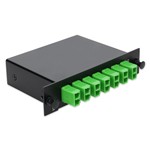 Picture of 8+3 Channel LGX DWDM Mux/Demux C40–C47 with OTDR, Test Tx/Rx, Upgrade, and Express Ports, LC/APC Connectors