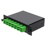Picture of 8+3 Channel LGX DWDM Mux/Demux C48–C55 with OTDR, Test Tx/Rx, Upgrade, and Express Ports, LC/APC Connectors