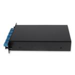 Picture of 2 Channel 1W LGX DWDM MUX and DEMUX (Duplex), ITU 100GHz, Channels 27-28, with Express Port, Monitor Port, and UPC/LC Connectors