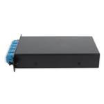 Picture of 8 Channel 1W LGX DWDM MUX and DEMUX (Duplex), ITU 100GHz, Channels 38-45, with Express Port and Monitor Port, and UPC/LC Connectors