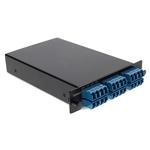 Picture of 8 Channel 1W LGX DWDM MUX and DEMUX (Duplex), ITU 100GHz, Channels 21-28, with Express Port, Monitor Port, and UPC/LC Connectors