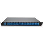 Picture of 40Ch Mux and Demux (Duplex), AWG, v2, 1U 19in Rackmount, Ch20 - Ch59, LC/UPC Adapters