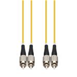 Picture of 10m FC to FC Yellow OS2 Duplex OFNR (Riser-Rated) SMF Fiber Patch Cable
