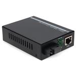 Picture of 10/100Base-TX(RJ-45) to 100Base-BXD(SC) BiDi SMF 1550nmTX/1310nmRX 20km Media Converter