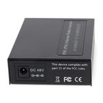 Picture of 10/100Base-TX(RJ-45) to Open SFP Port POE Media Converter