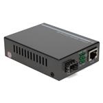 Picture of 10/100/1000Base-TX(RJ-45) to 1000Base-LX(LC) SMF 1310nm 10km Media Converter