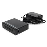 Picture of 10/100/1000Base-TX(RJ-45) to Open SFP Port Media Converter With EUR Standard Power Supply