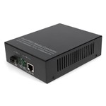 Picture of 10/100/1000Base-TX(RJ-45) to Open SFP Port POE+ Media Converter