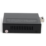 Picture of 2x 10/100/1000Base-TX(RJ-45) to 1000Base-SX(LC) MMF 850nm 550m Media Converter with PoE+