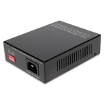 Picture of 10/100/1000Base-TX(RJ-45) to 1000Base-LX(SC) SMF 1310nm 10km POE Media Converter