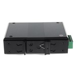 Picture of 10/100/1000Base-TX(RJ-45) to 1000Base-SX(SC) MMF 850nm 550m Industrial Mini Media Converter With POE+