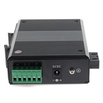 Picture of 10/100/1000Base-TX(RJ-45) to 1000Base-SX(SC) MMF 850nm 550m Industrial Mini Media Converter With POE+