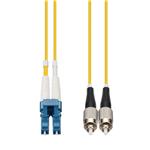 Picture of 10m LC to FC Yellow OS2 Duplex OFNR (Riser-Rated) SMF Fiber Patch Cable