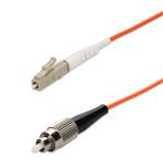 Picture of 10m LC to FC Orange OM1 Simplex LSZH MMF Fiber Patch Cable