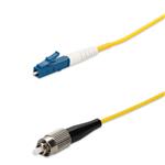 Picture of 20m LC to FC Yellow OS2 Simplex LSZH SMF Fiber Patch Cable