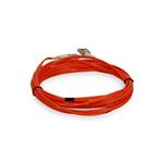 Picture of 0.5m LC to LC Orange OM1 Duplex OFNR (Riser-Rated) MMF Fiber Patch Cable