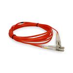 Picture of 0.5m LC to LC Orange OM1 Duplex OFNR (Riser-Rated) MMF Fiber Patch Cable