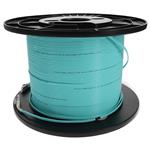 Picture of 125m LC to LC Aqua OM4 Duplex OFNR (Riser-Rated) Fiber Patch Cable
