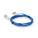 Picture of 1m LC to LC Blue OM4 Duplex OFNR (Riser-Rated) Fiber Patch Cable