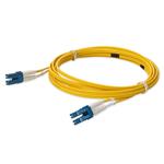 Picture of 1m LC to LC Yellow OS2 Duplex LSZH SMF Fiber Patch Cable